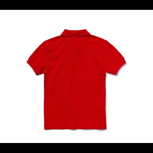 Worn Twice! Boys Sz 14 Red Lacoste Polo - Picture 2 of 6